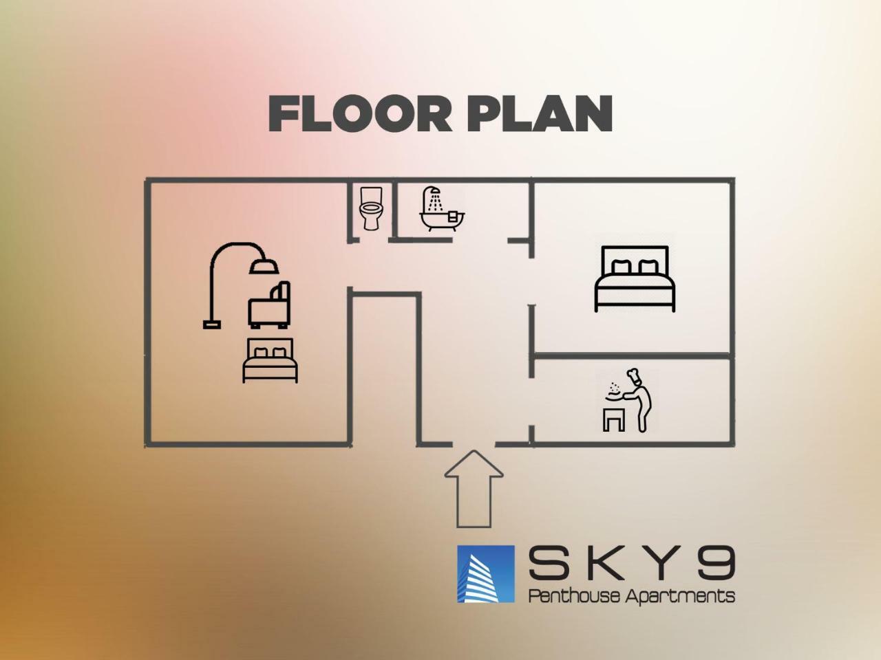 Sky9 Apartments Margareten Bécs Kültér fotó